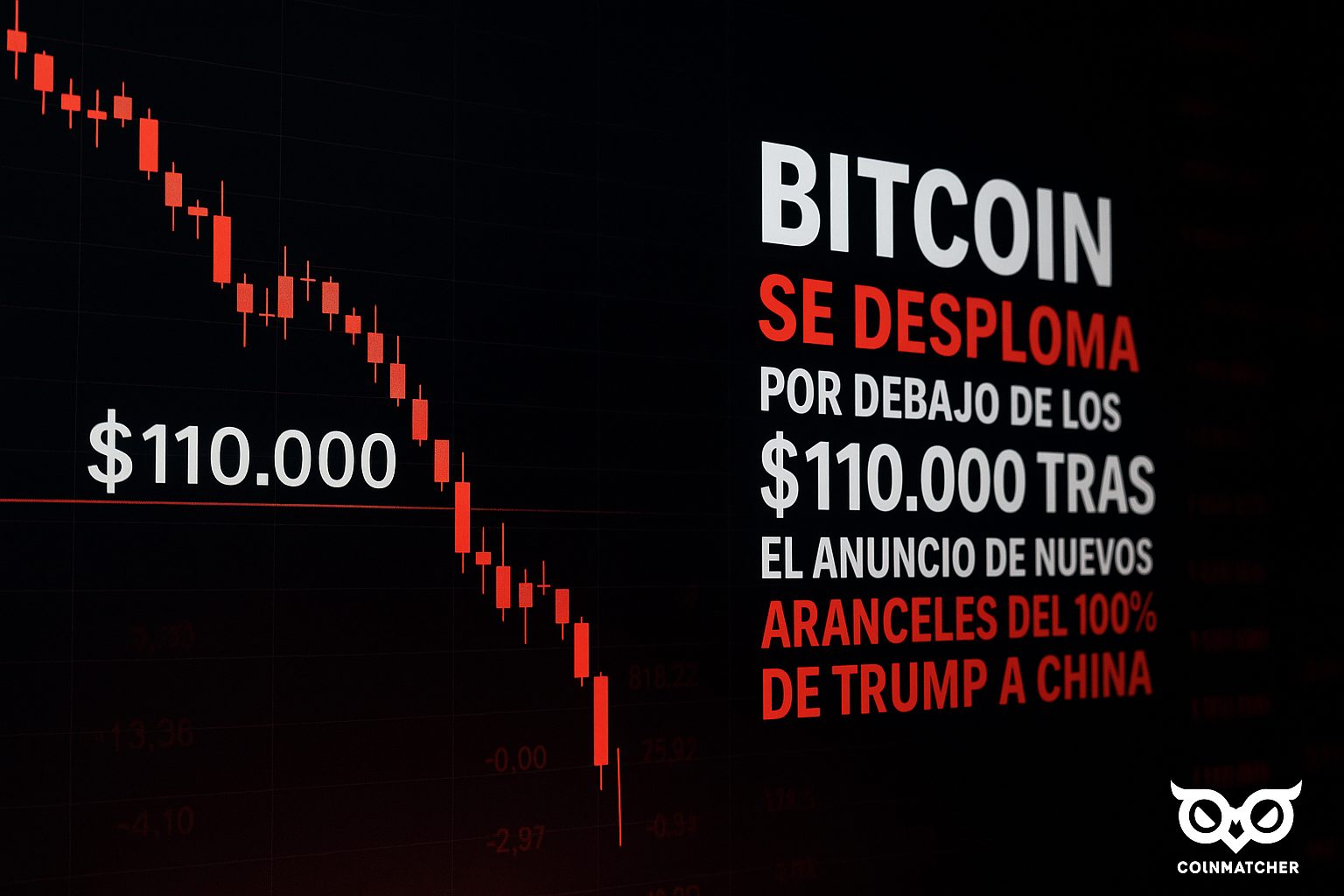 Caída Bitcoin Aranceles: Impacto Inmediato - Coin Watcher
